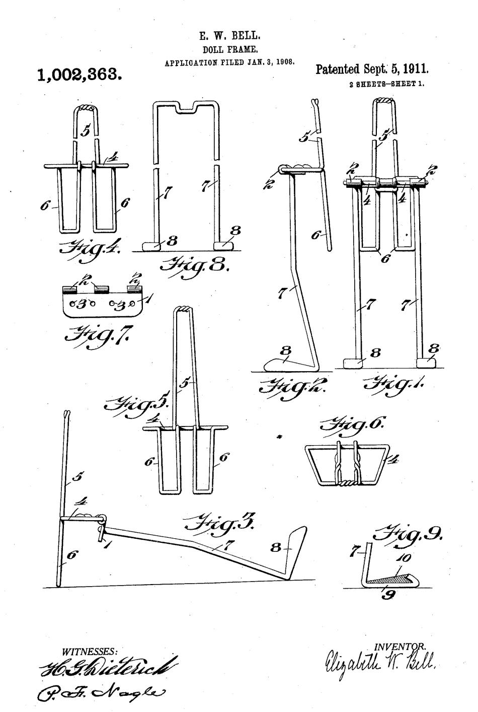 US1002363 patent drawing