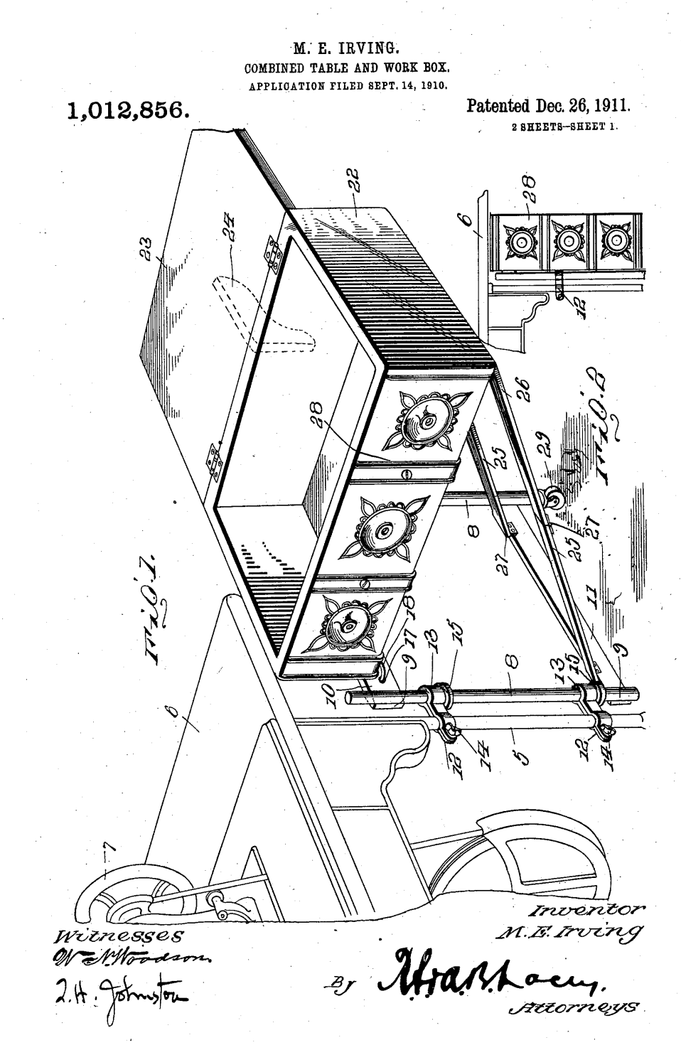 US1012856 patent drawing