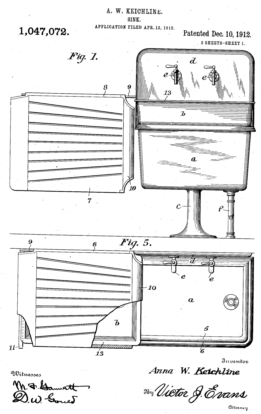 US1047072 patent drawing