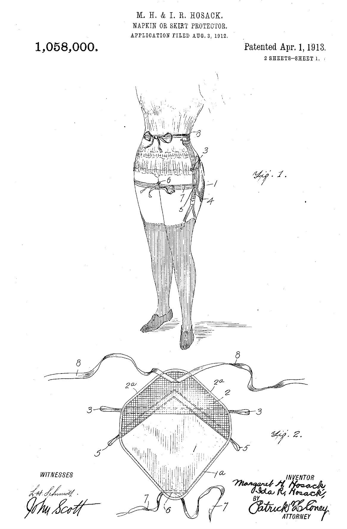 US1058000 patent drawing