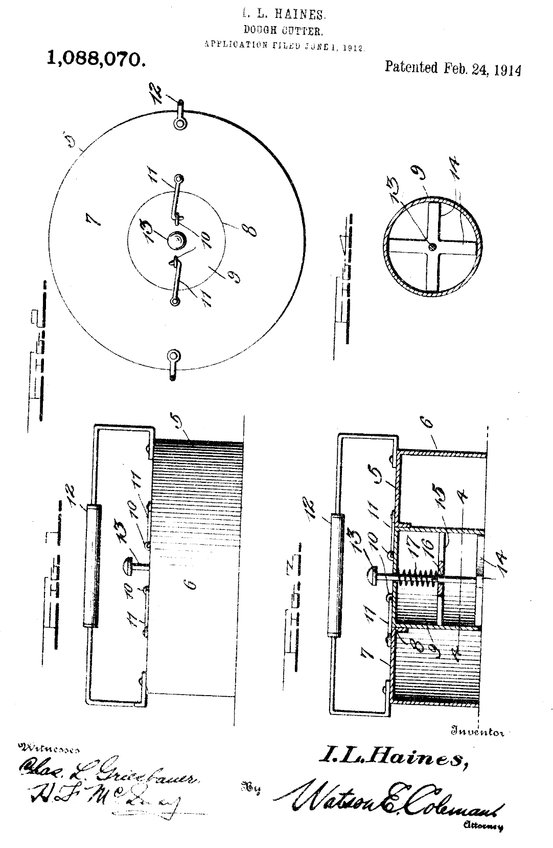 US1088070 patent drawing