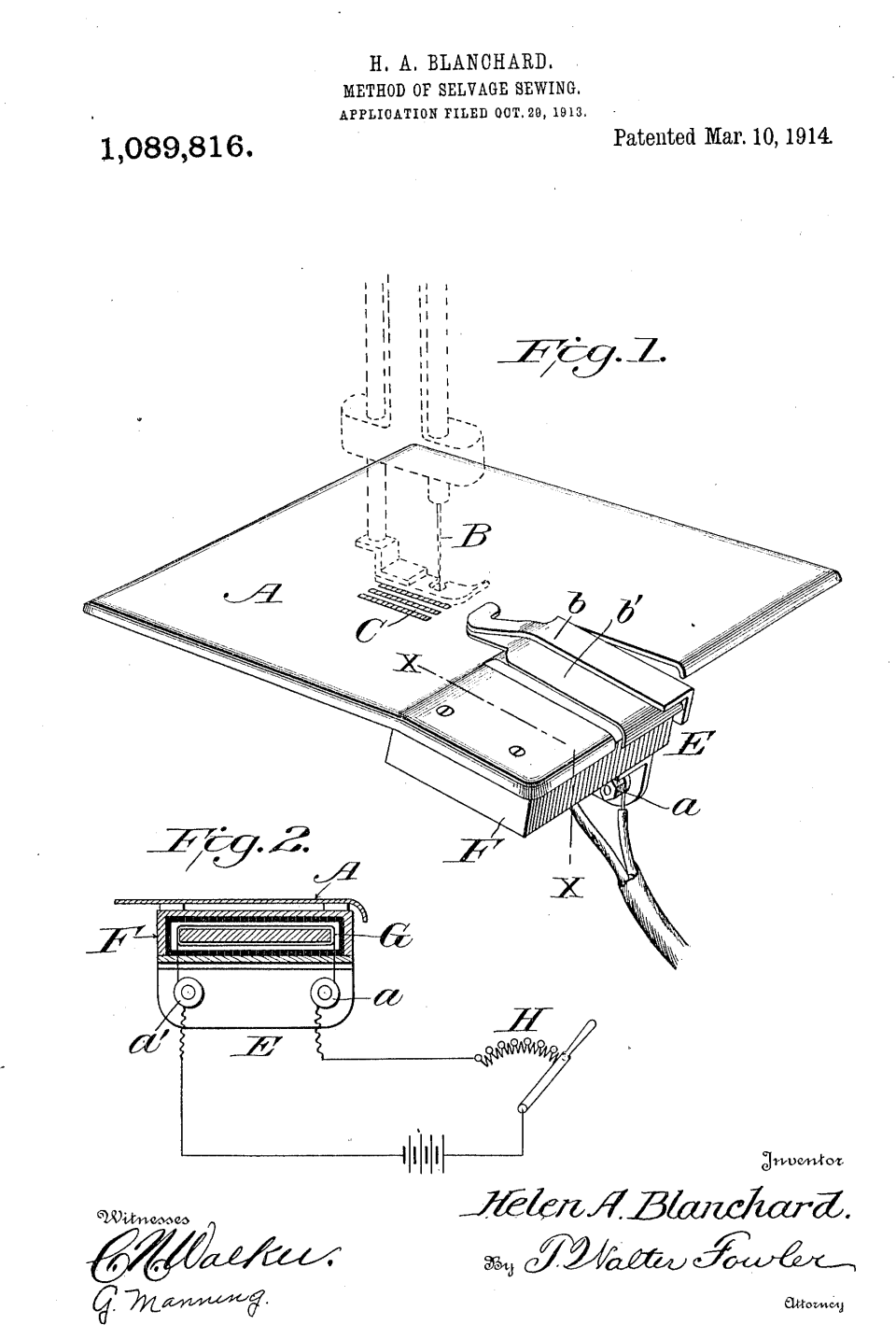 US1089816 patent drawing