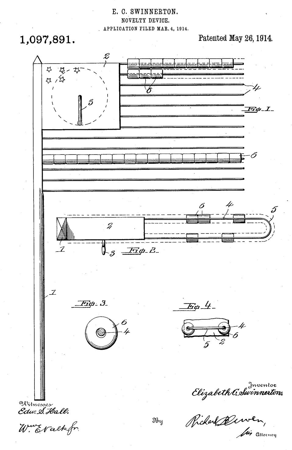 US1097891 patent drawing