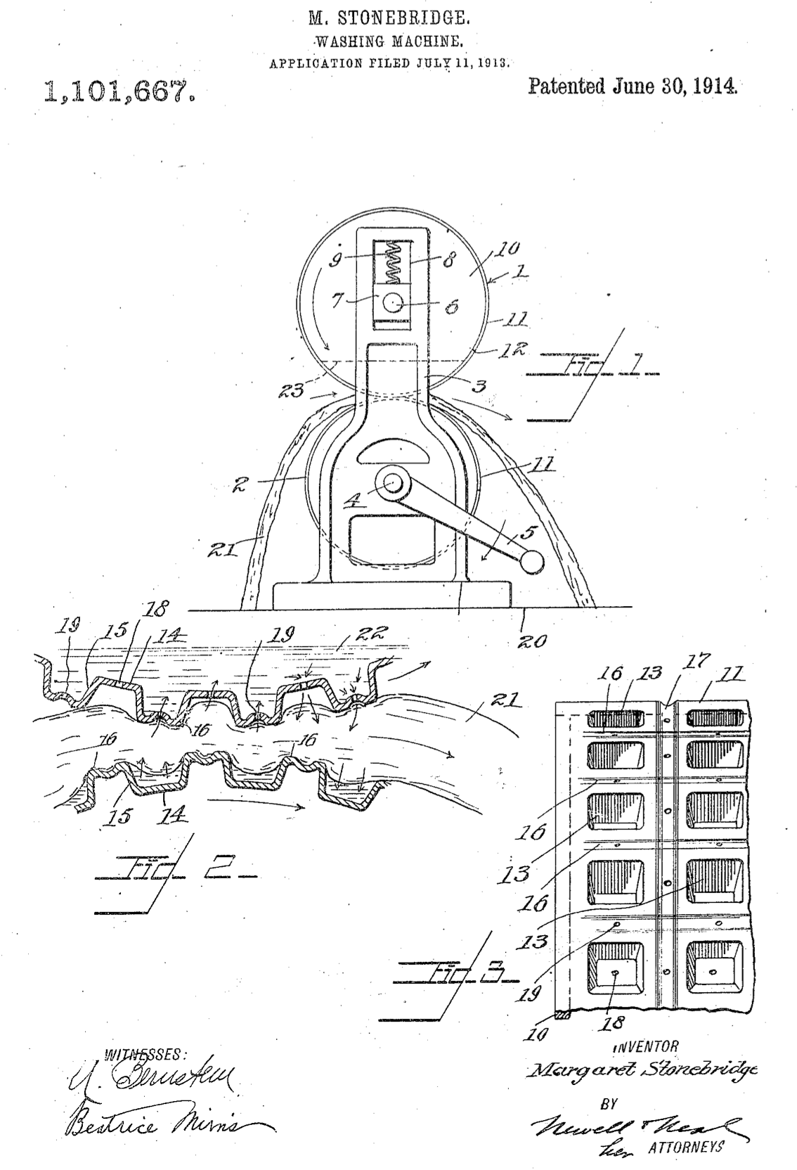US1101667 patent drawing