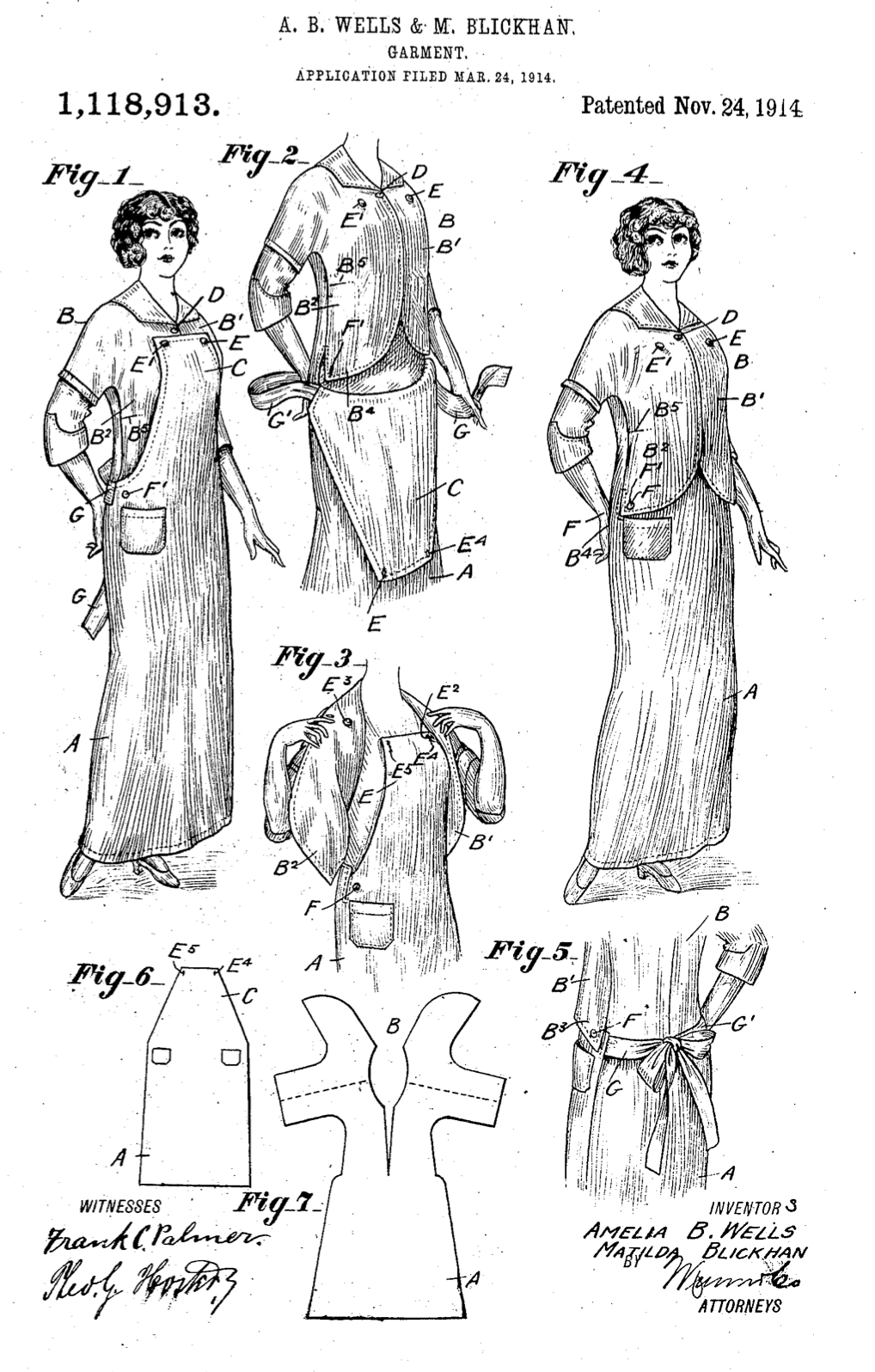 US1118913 patent drawing