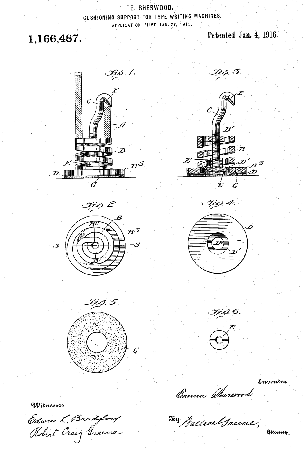 US1166487 patent drawing