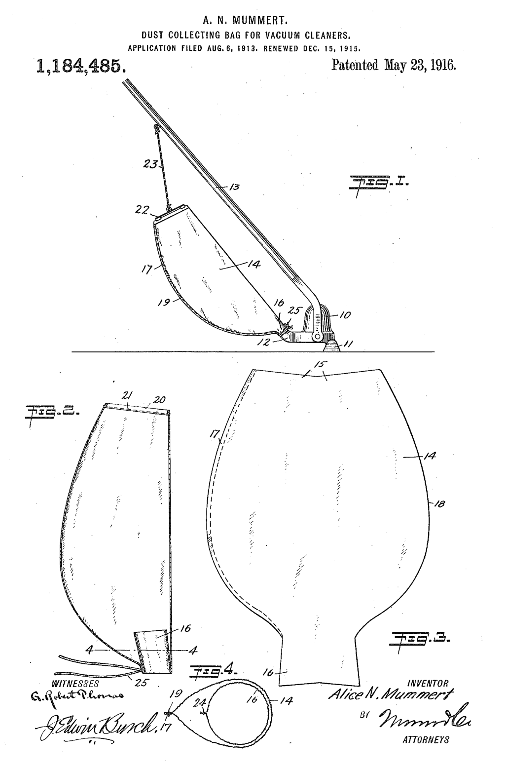 US1184485 patent drawing