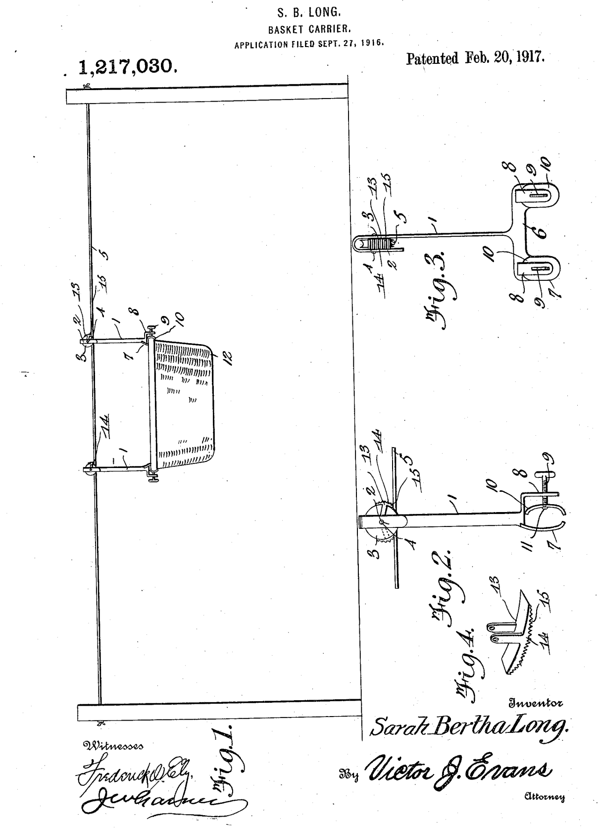 US1217030 patent drawing