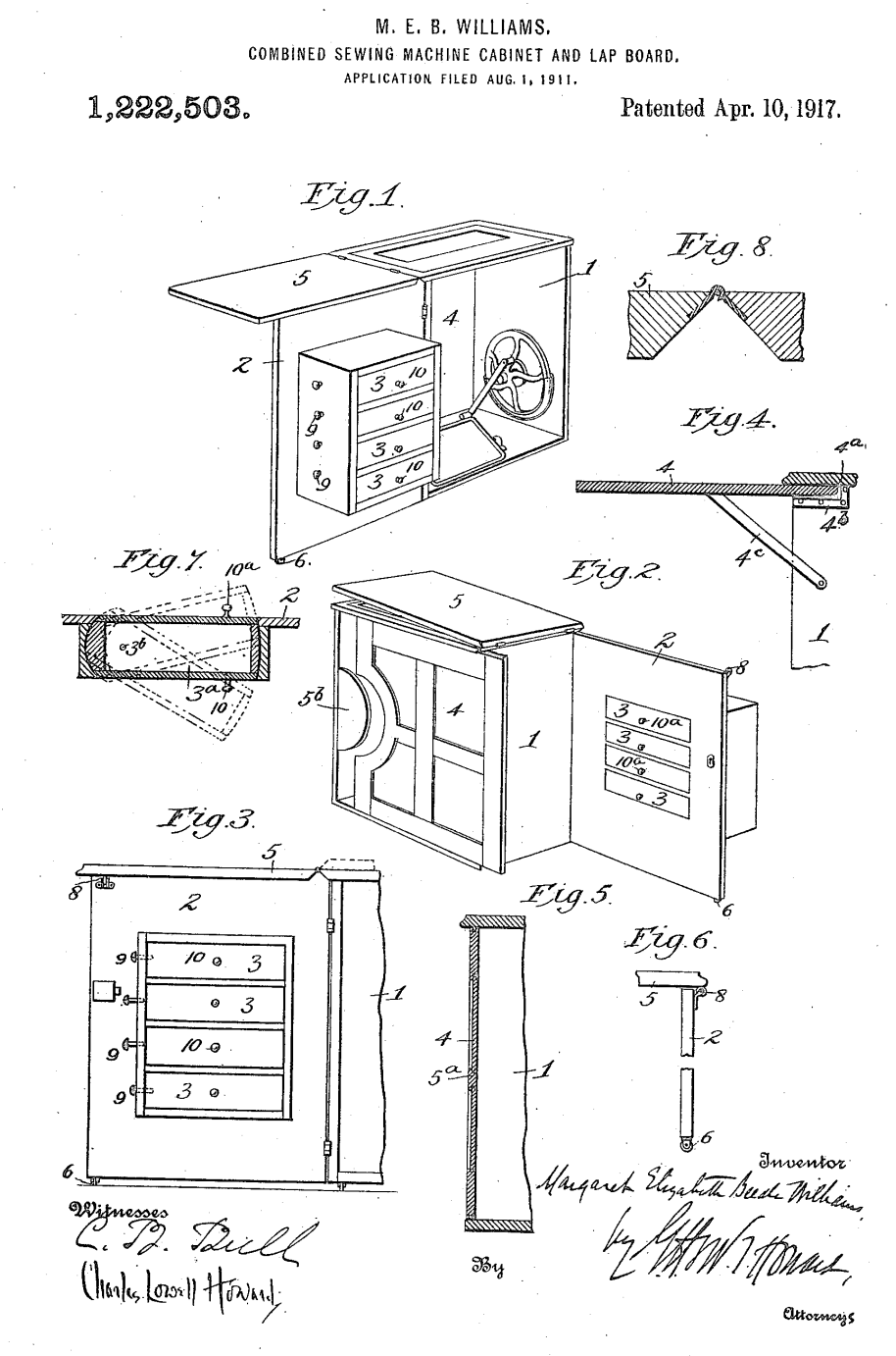 US1222503 patent drawing