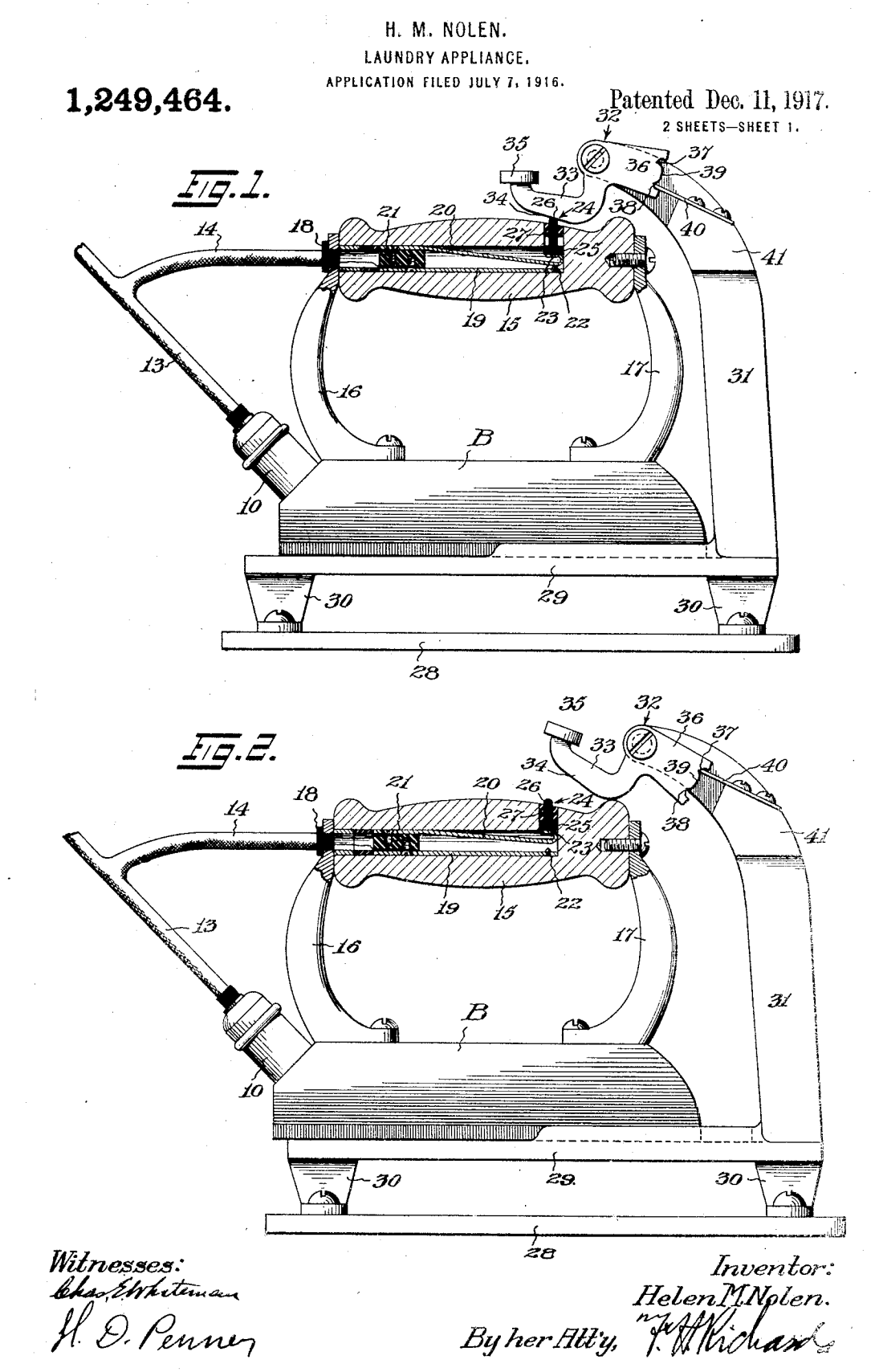 US1249464 patent drawing