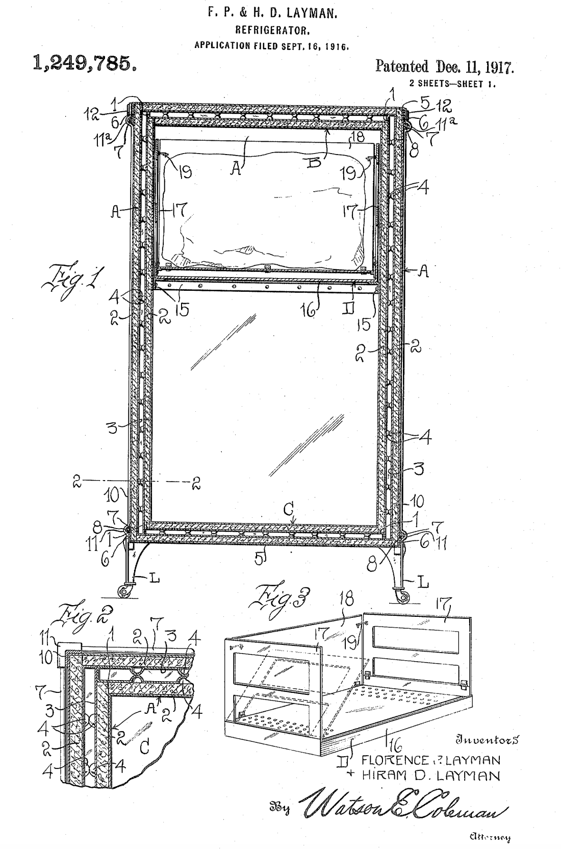 US1249785 patent drawing