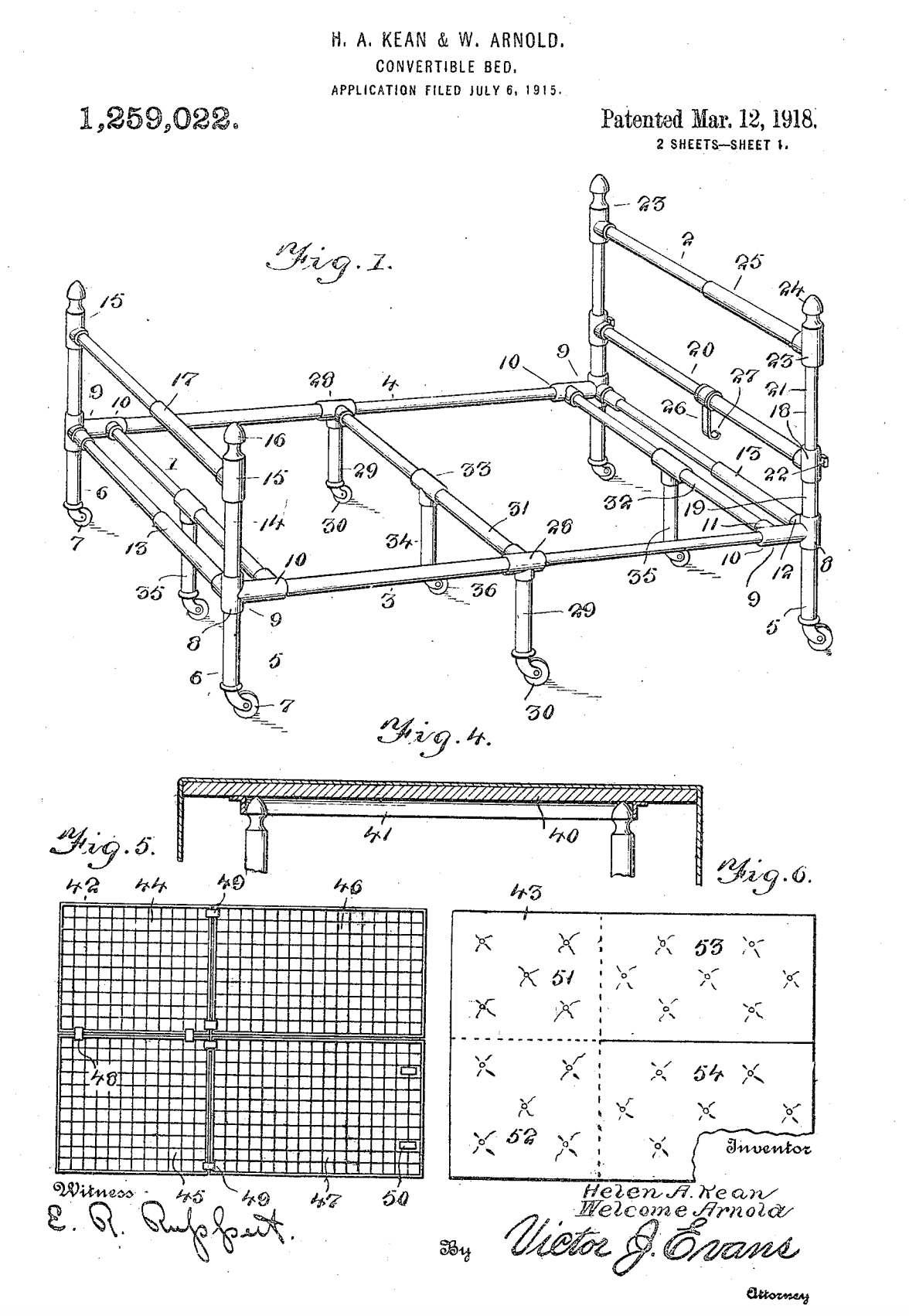 US1259022 patent drawing