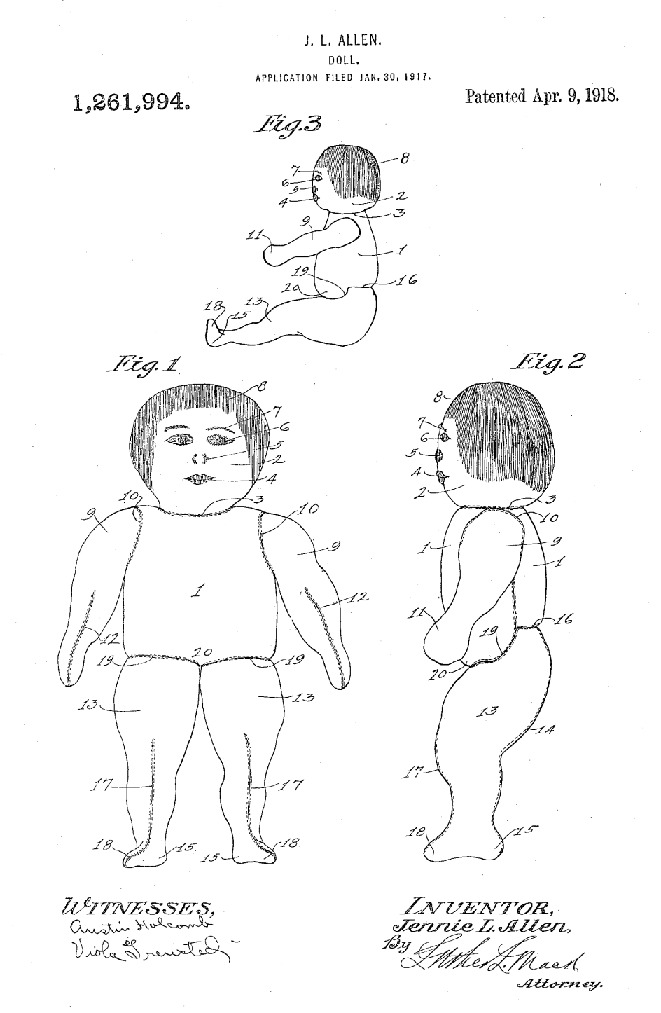US1261994 patent drawing
