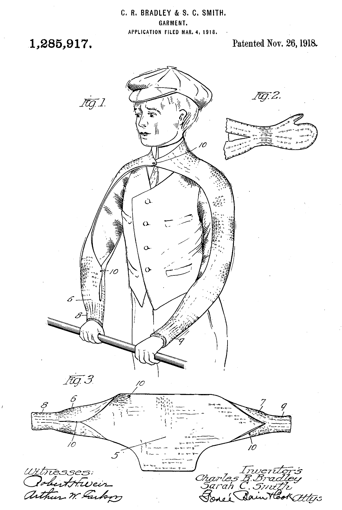 US1285917 patent drawing
