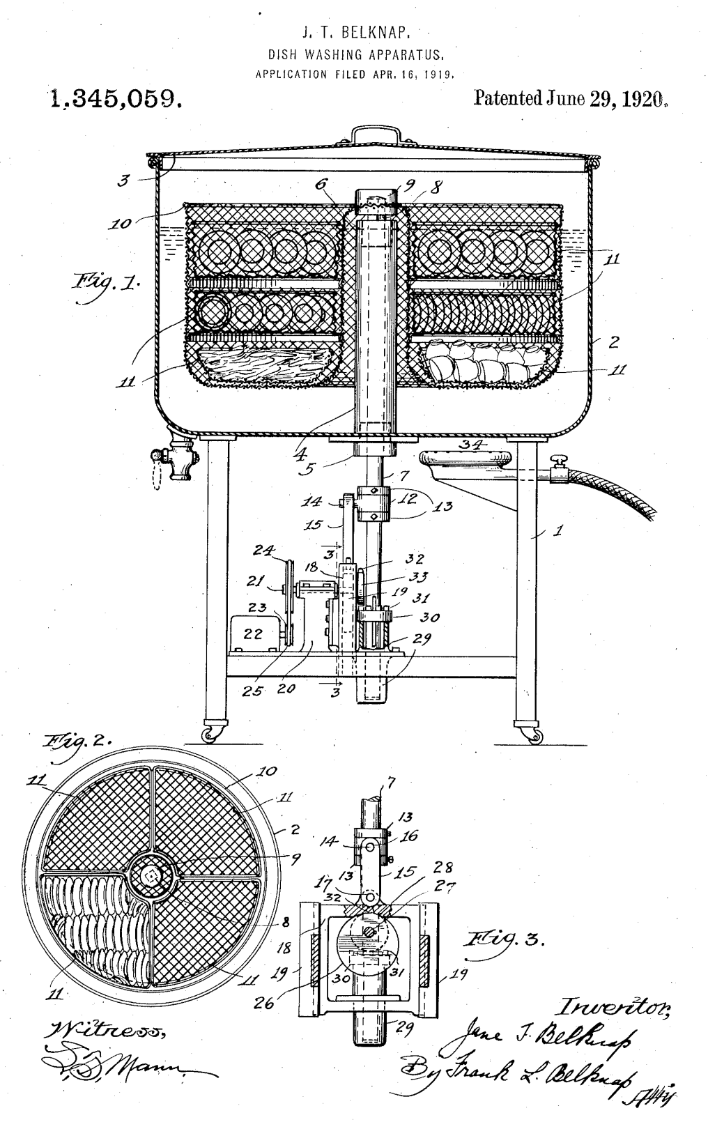 US1345059 patent drawing