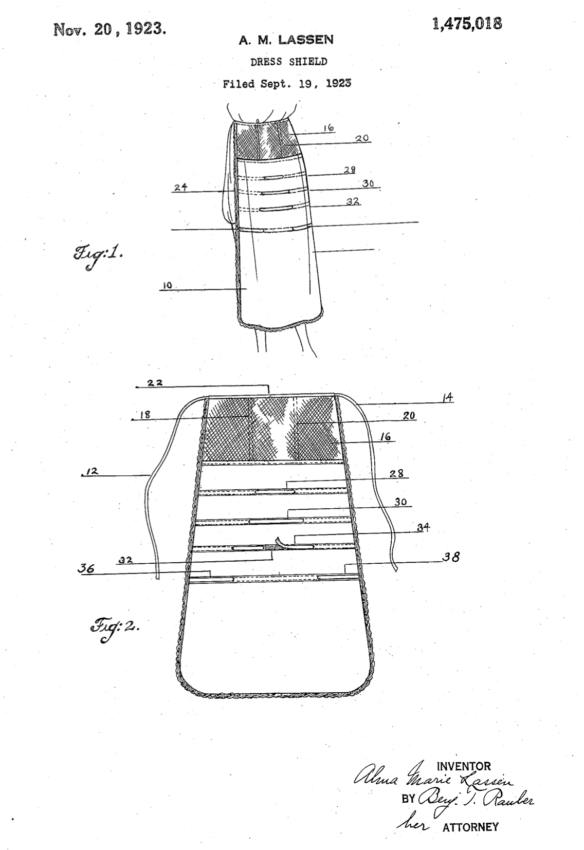 US1475018 patent drawing
