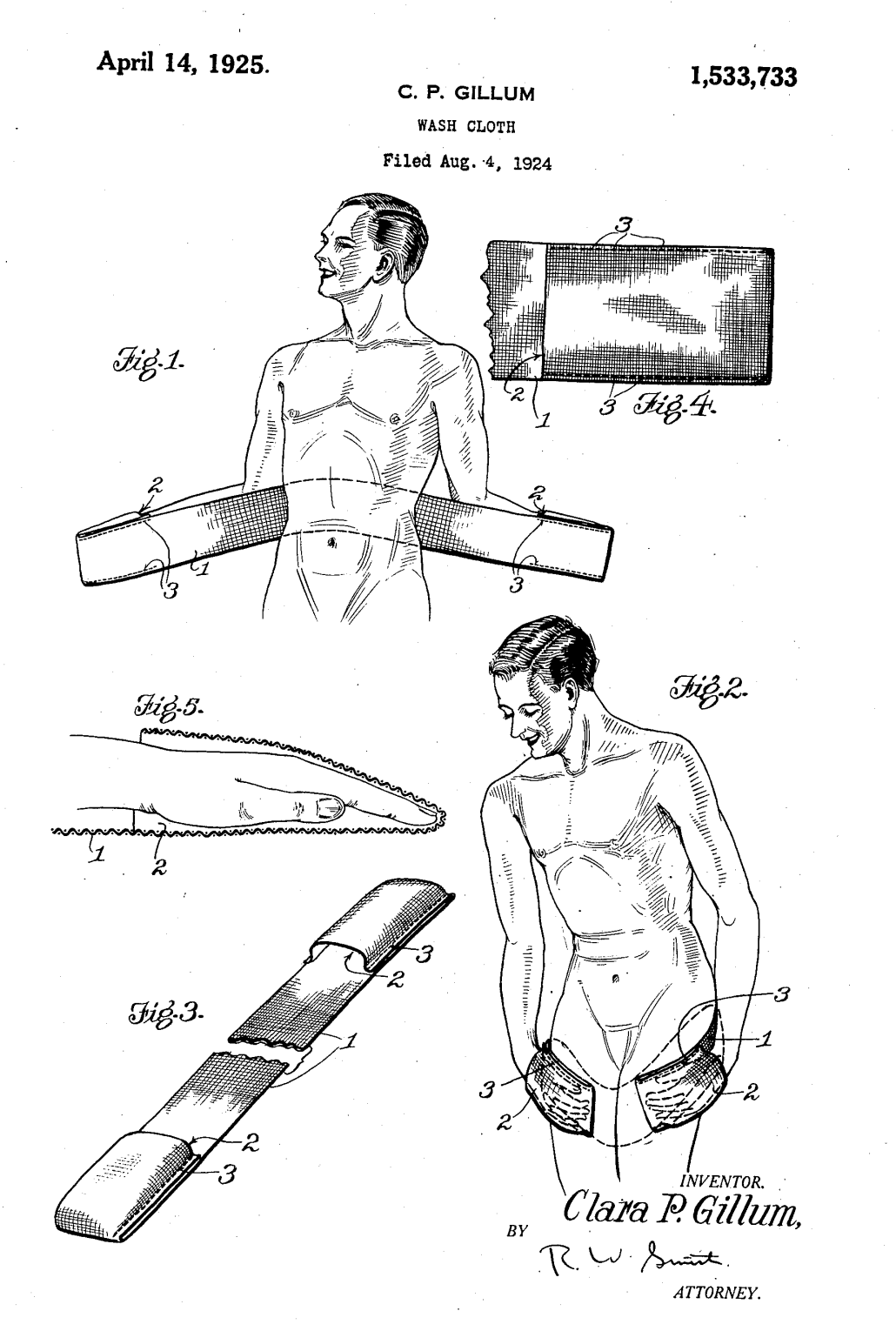 US1533733 patent drawing