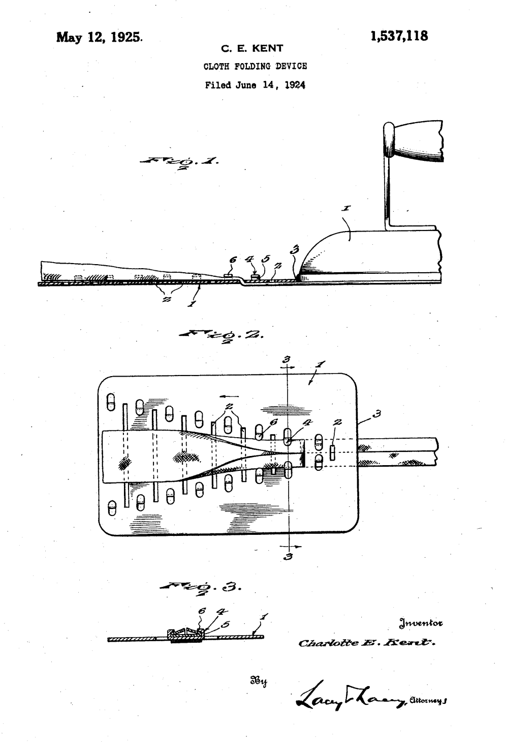 US1537118 patent drawing