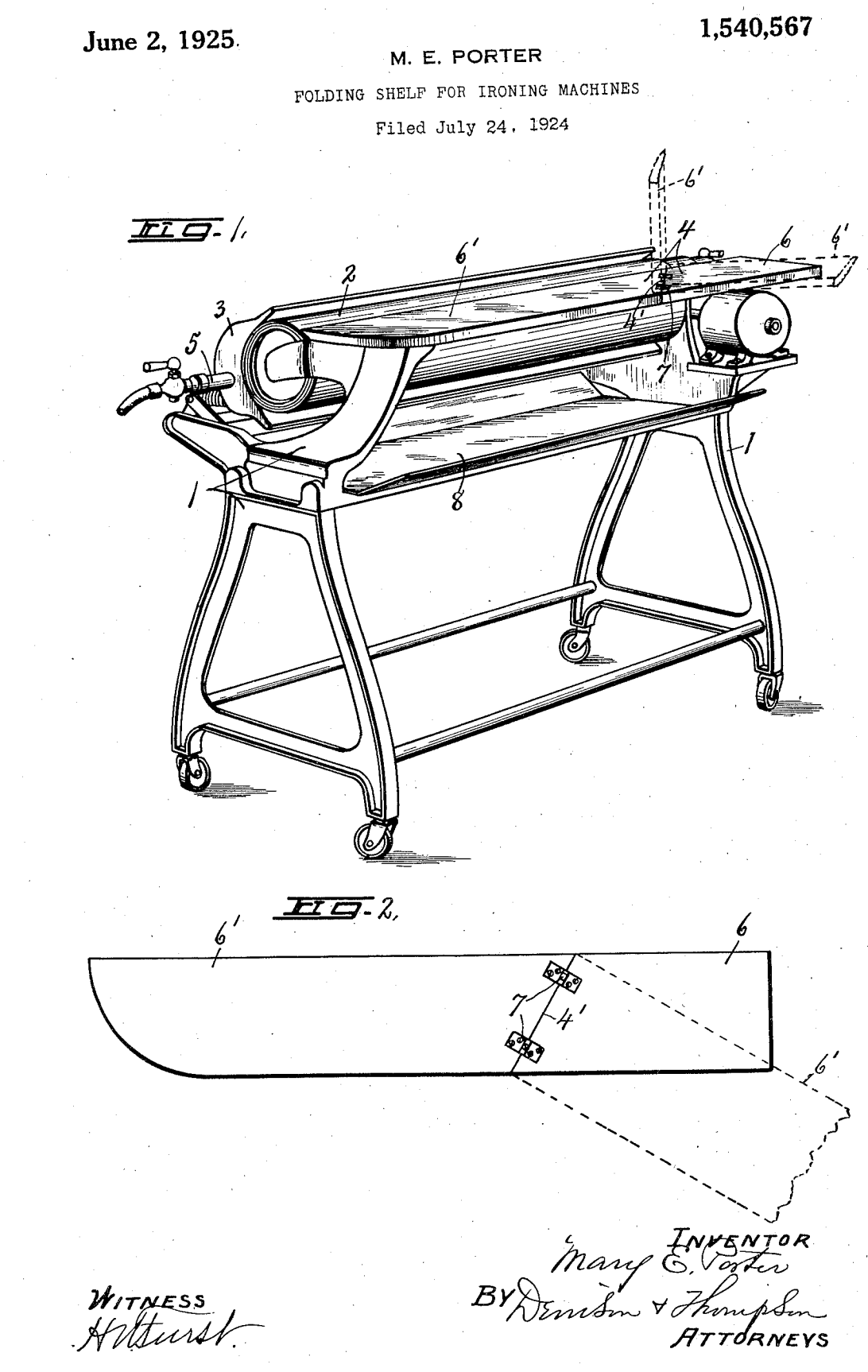 US1540567 patent drawing