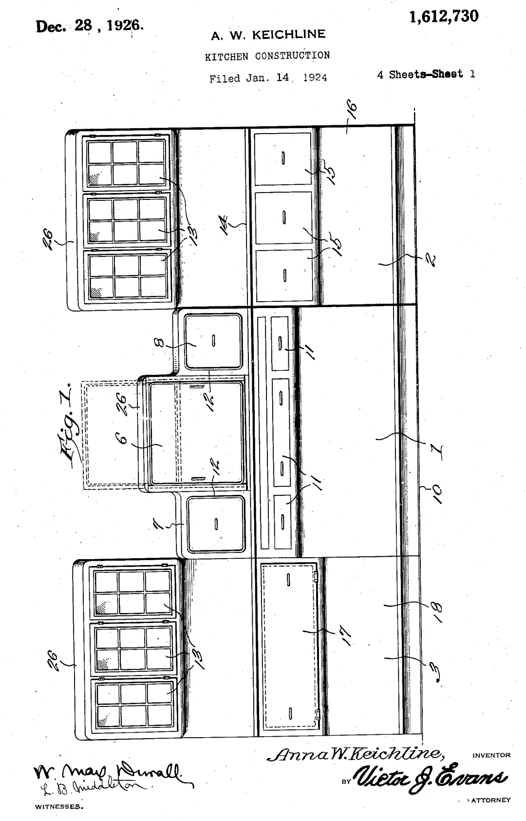 US1612730 patent drawing
