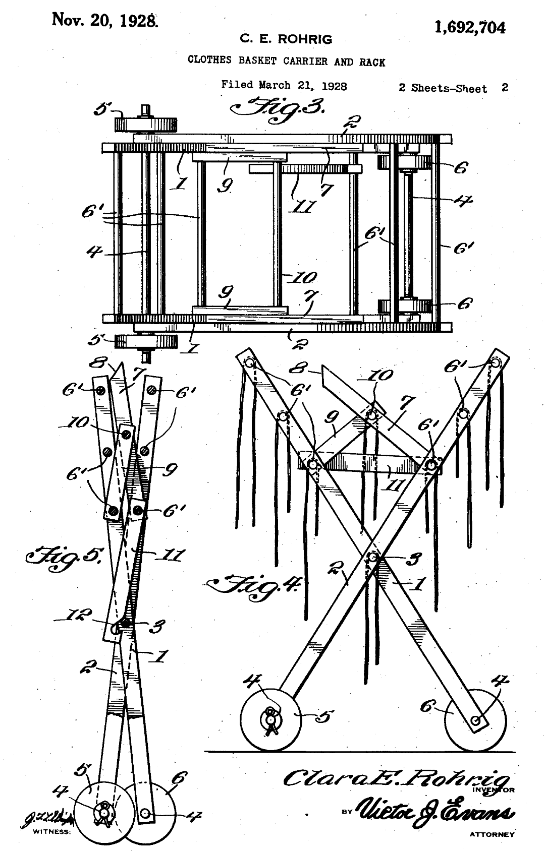 US1692704 patent drawing
