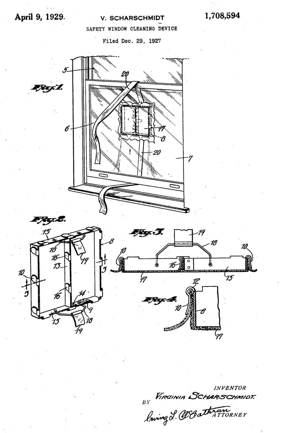 US1708594 patent drawing