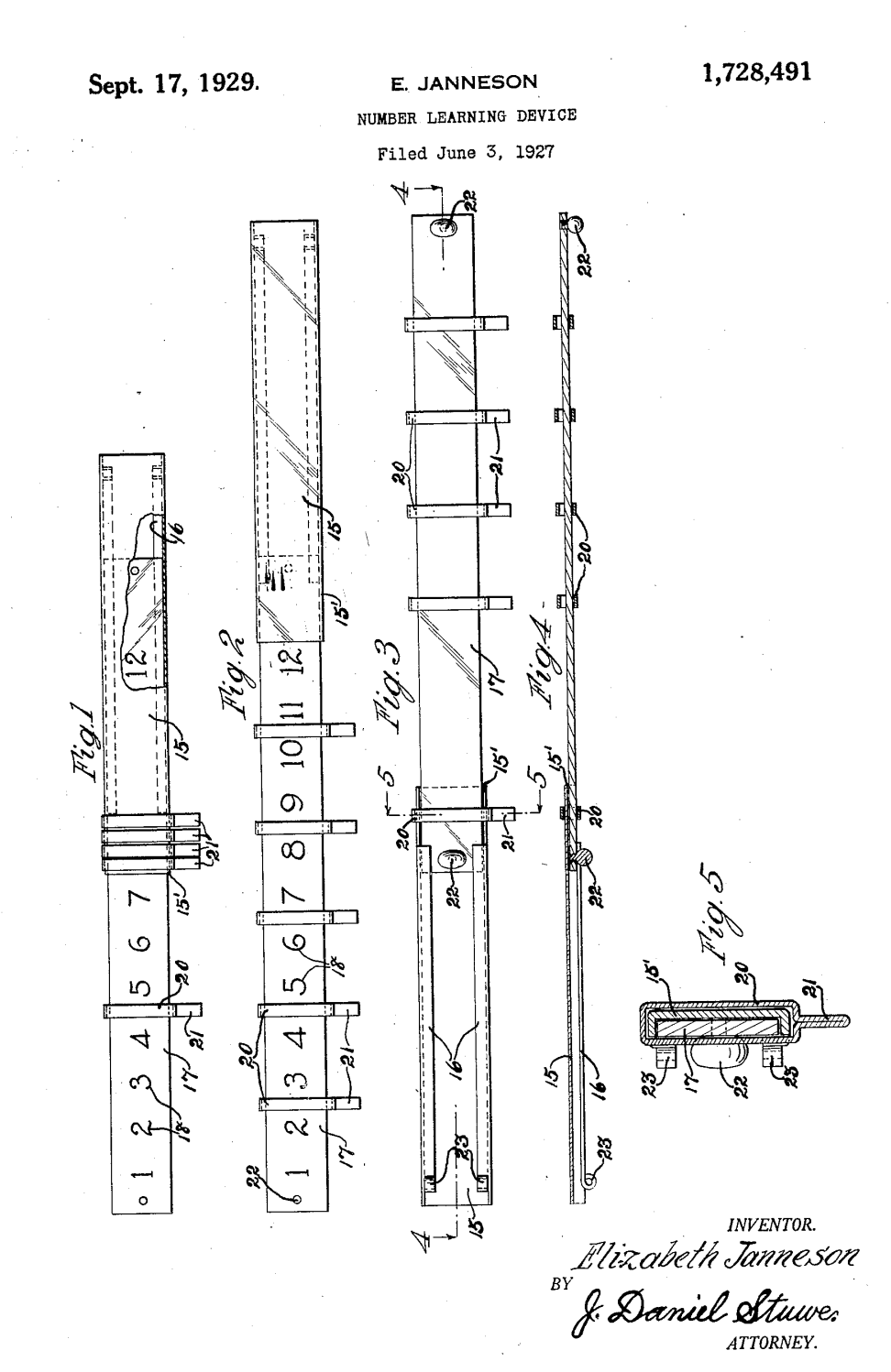 US1728491 patent drawing