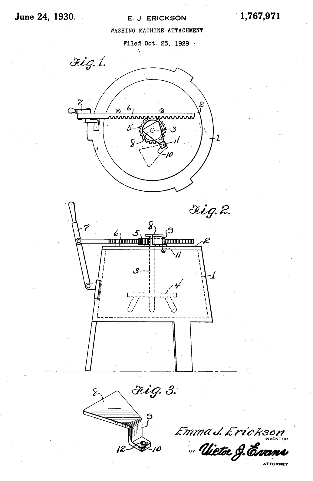 US1767971 patent drawing