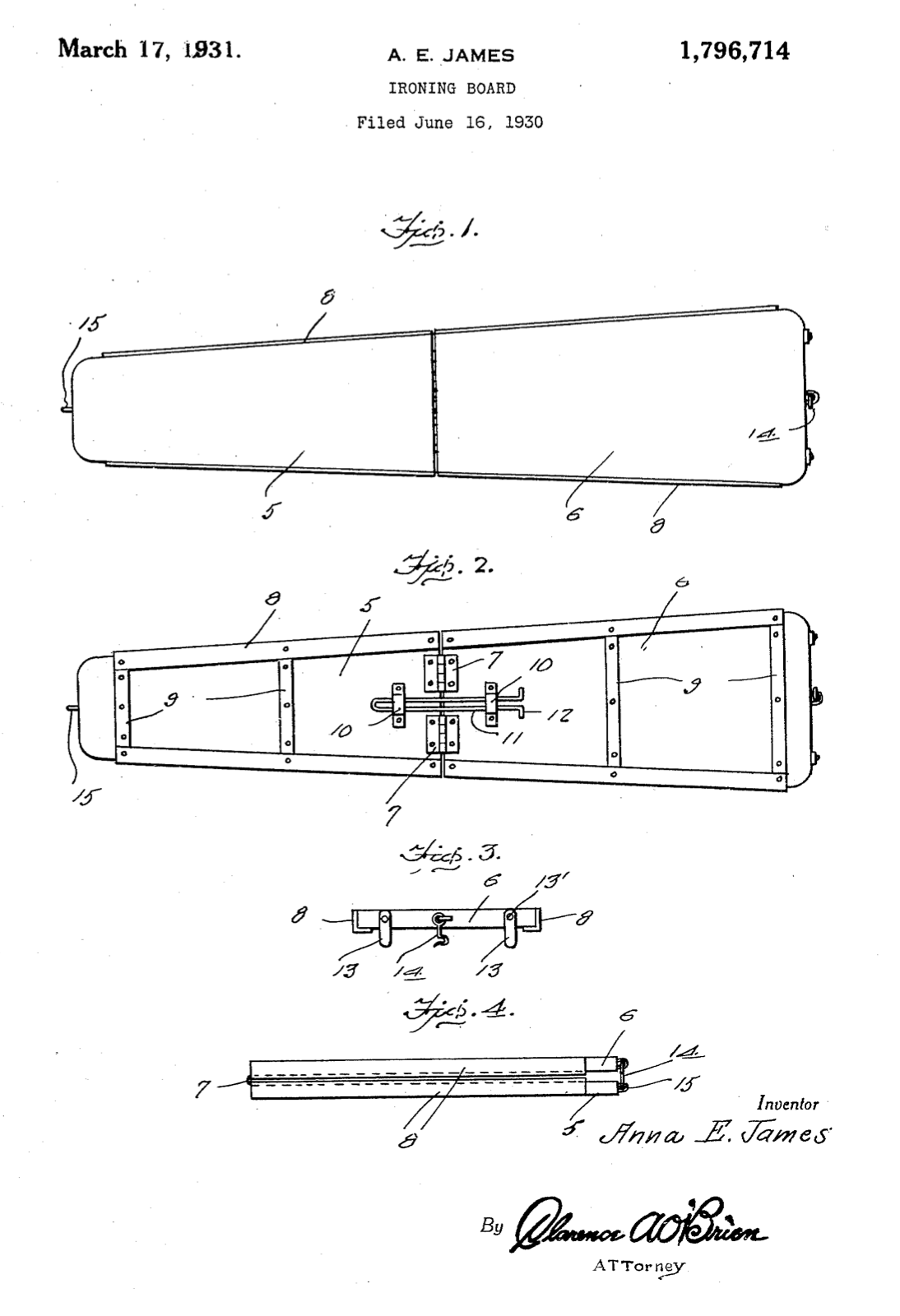 US1796714 patent drawing