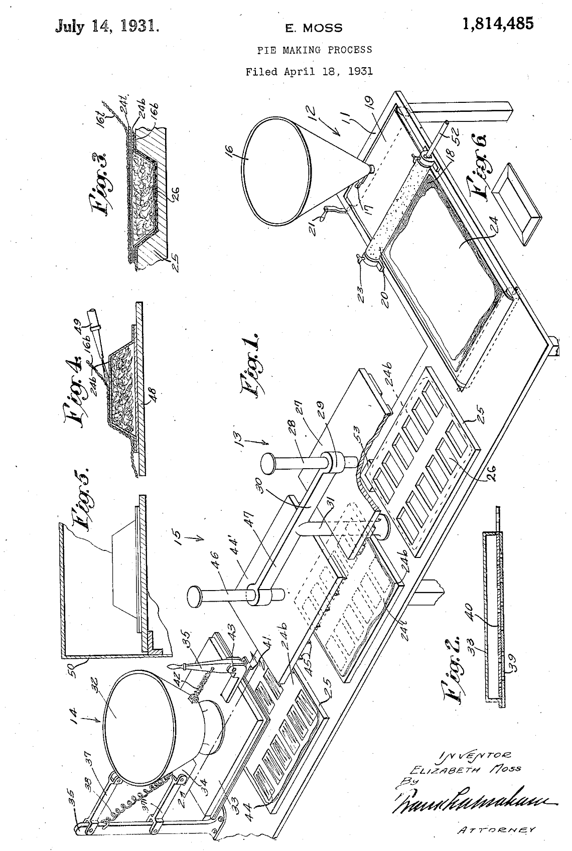 US1814485 patent drawing