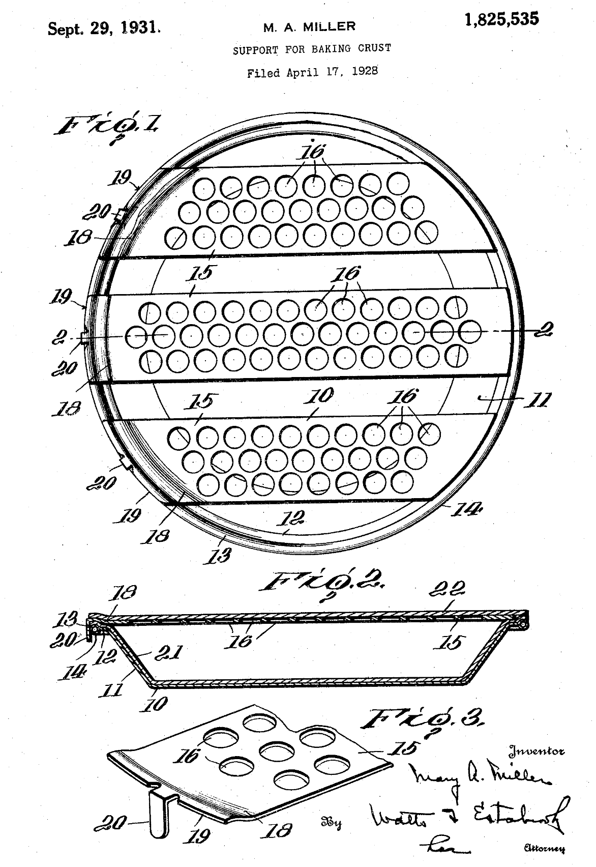 US1825535 patent drawing