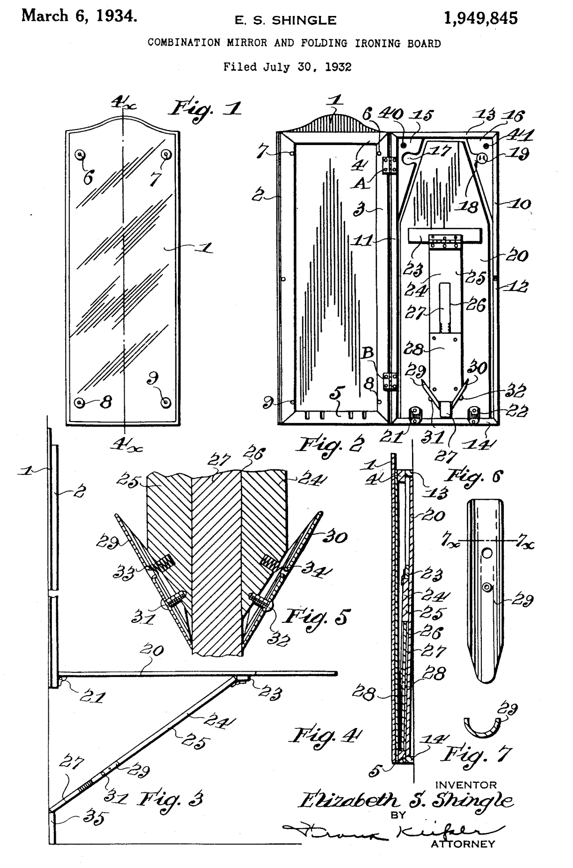 US1949845 patent drawing