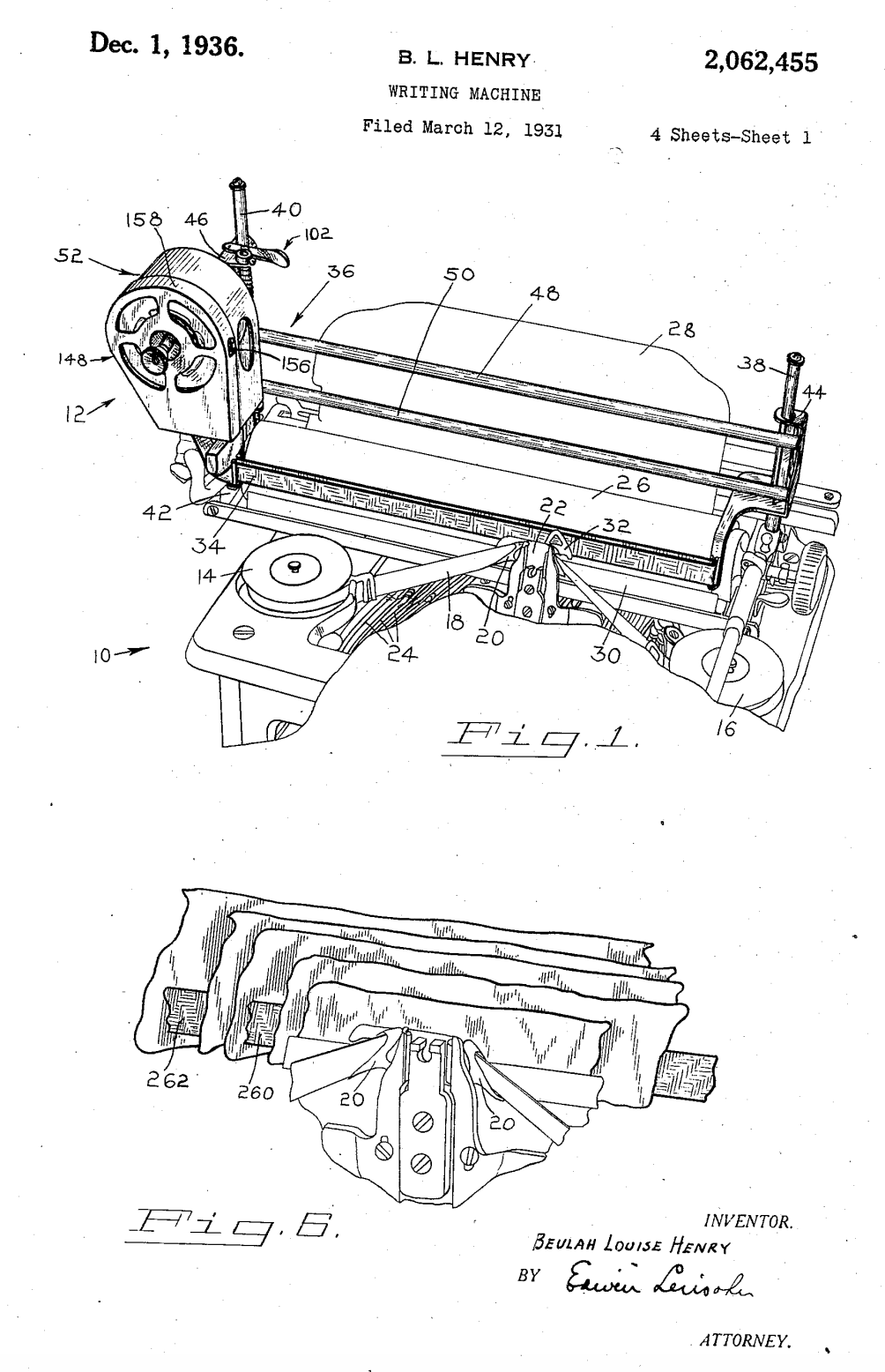 US2062455 patent drawing