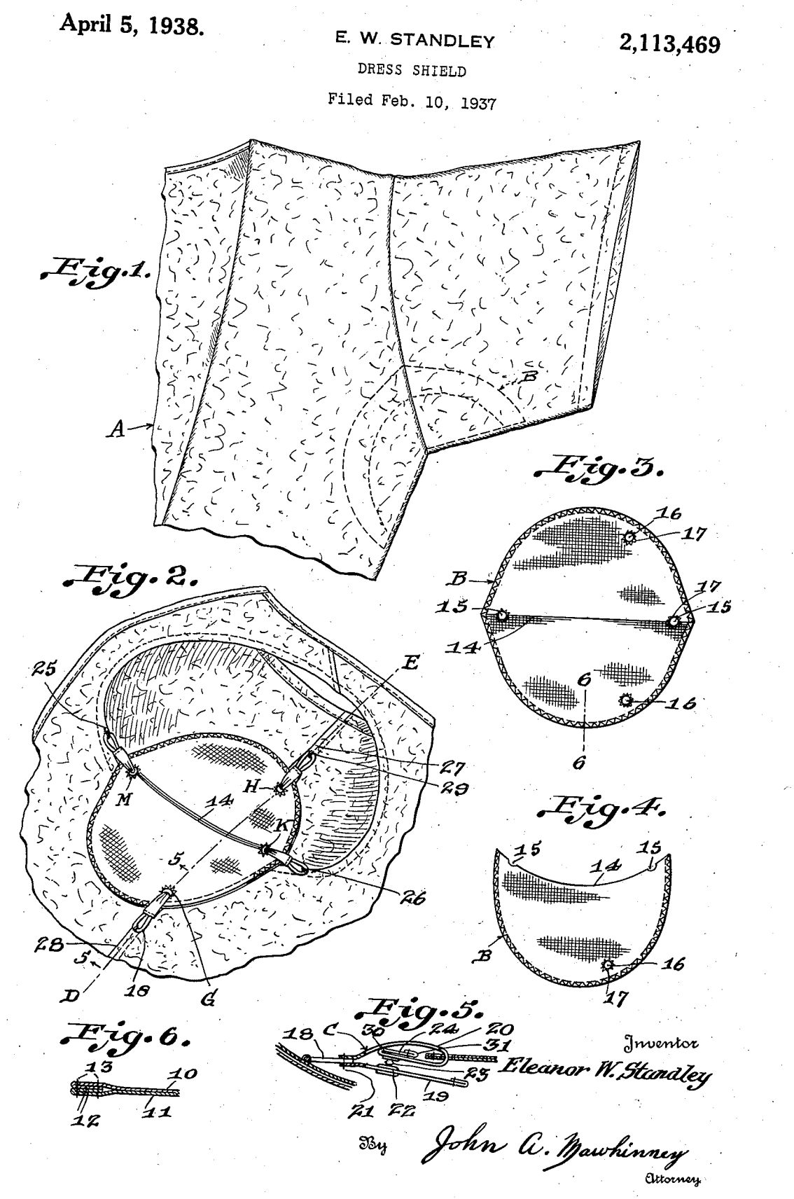 US2113469 patent drawing