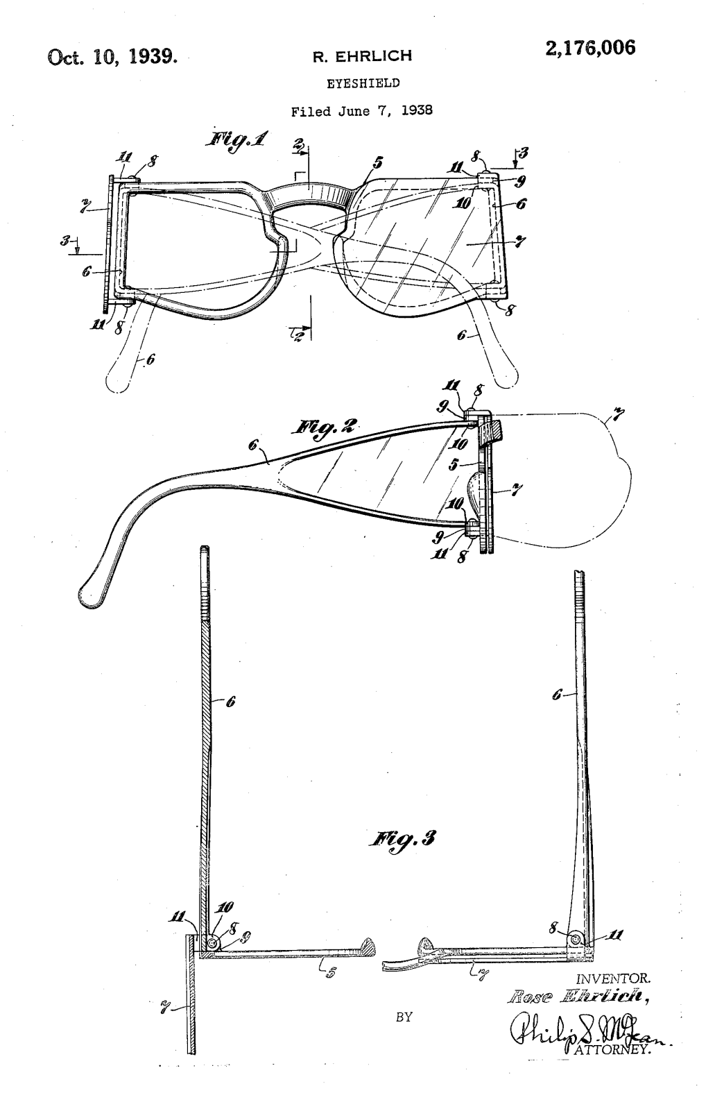 US2176006 patent drawing