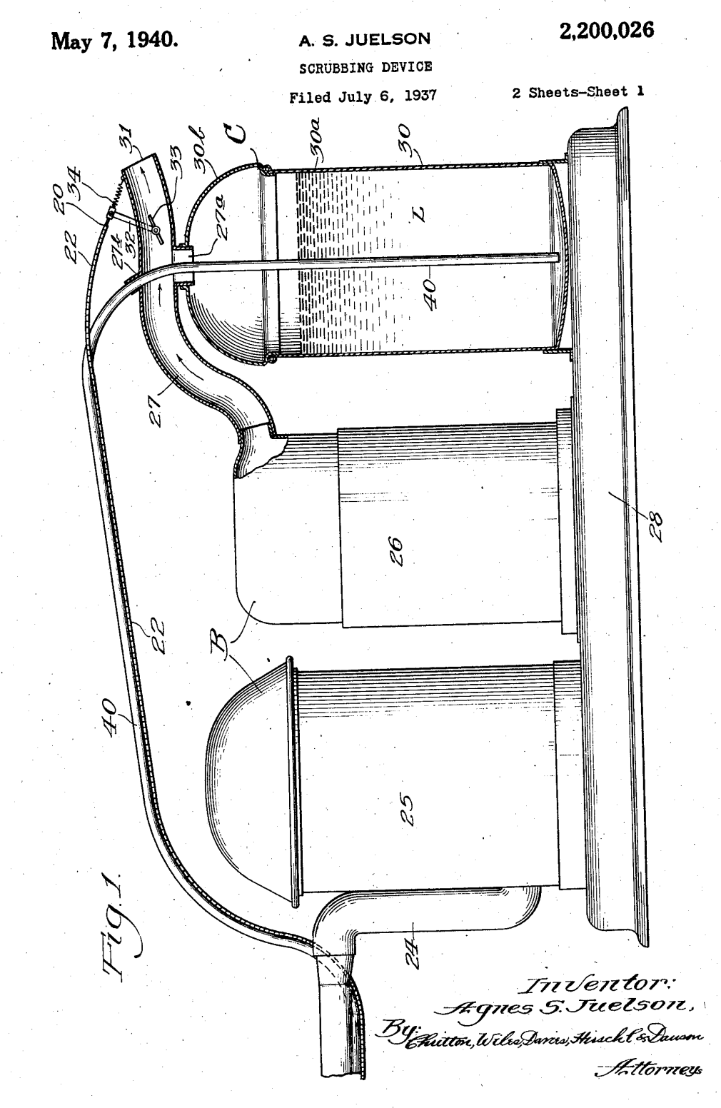 US2200026 patent drawing