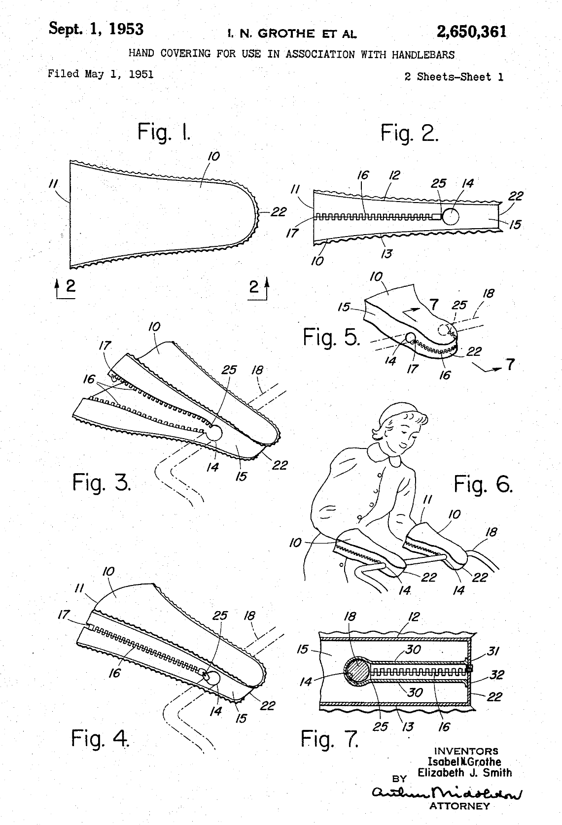 US2650361 patent drawing