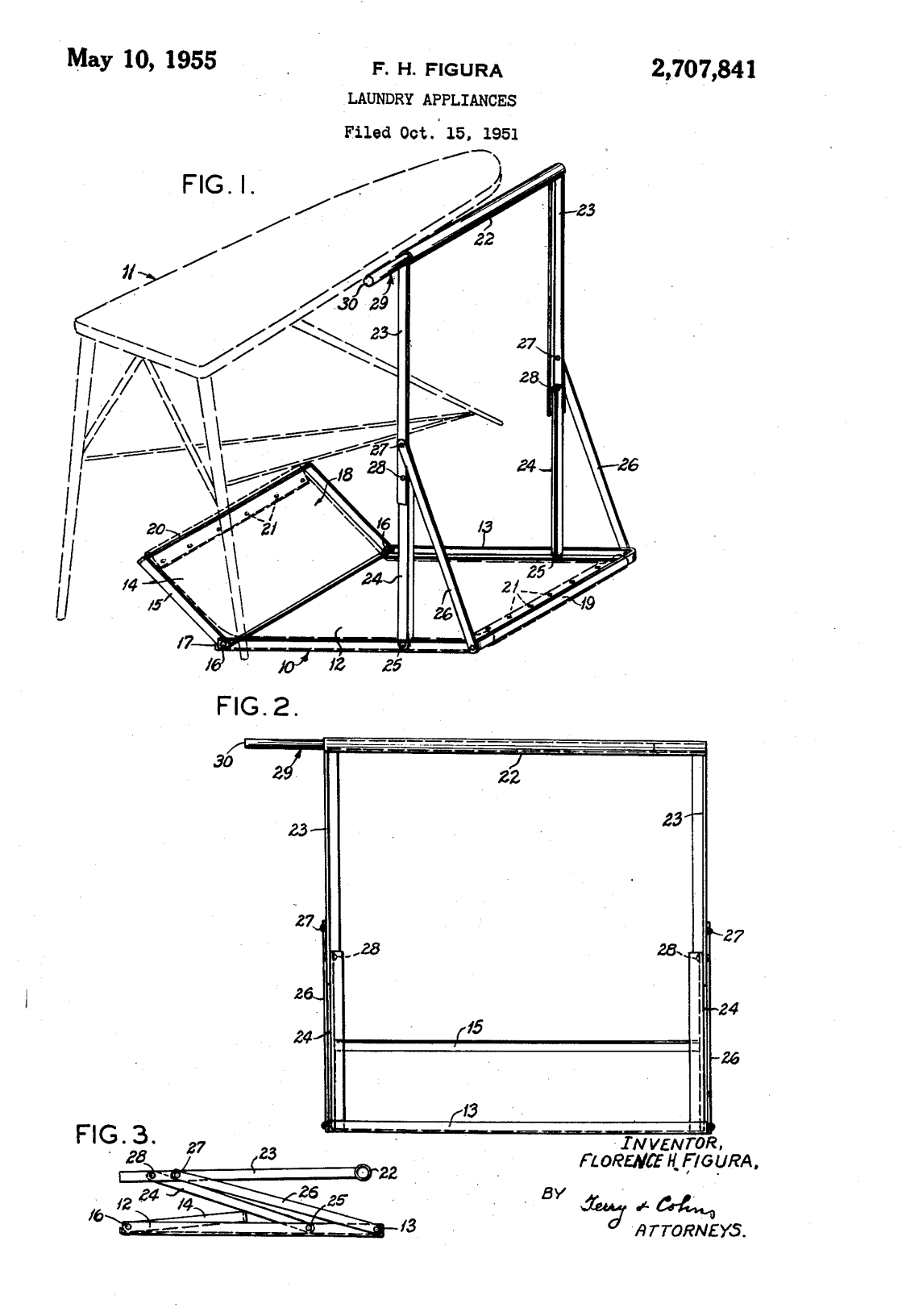 US2707841 patent drawing