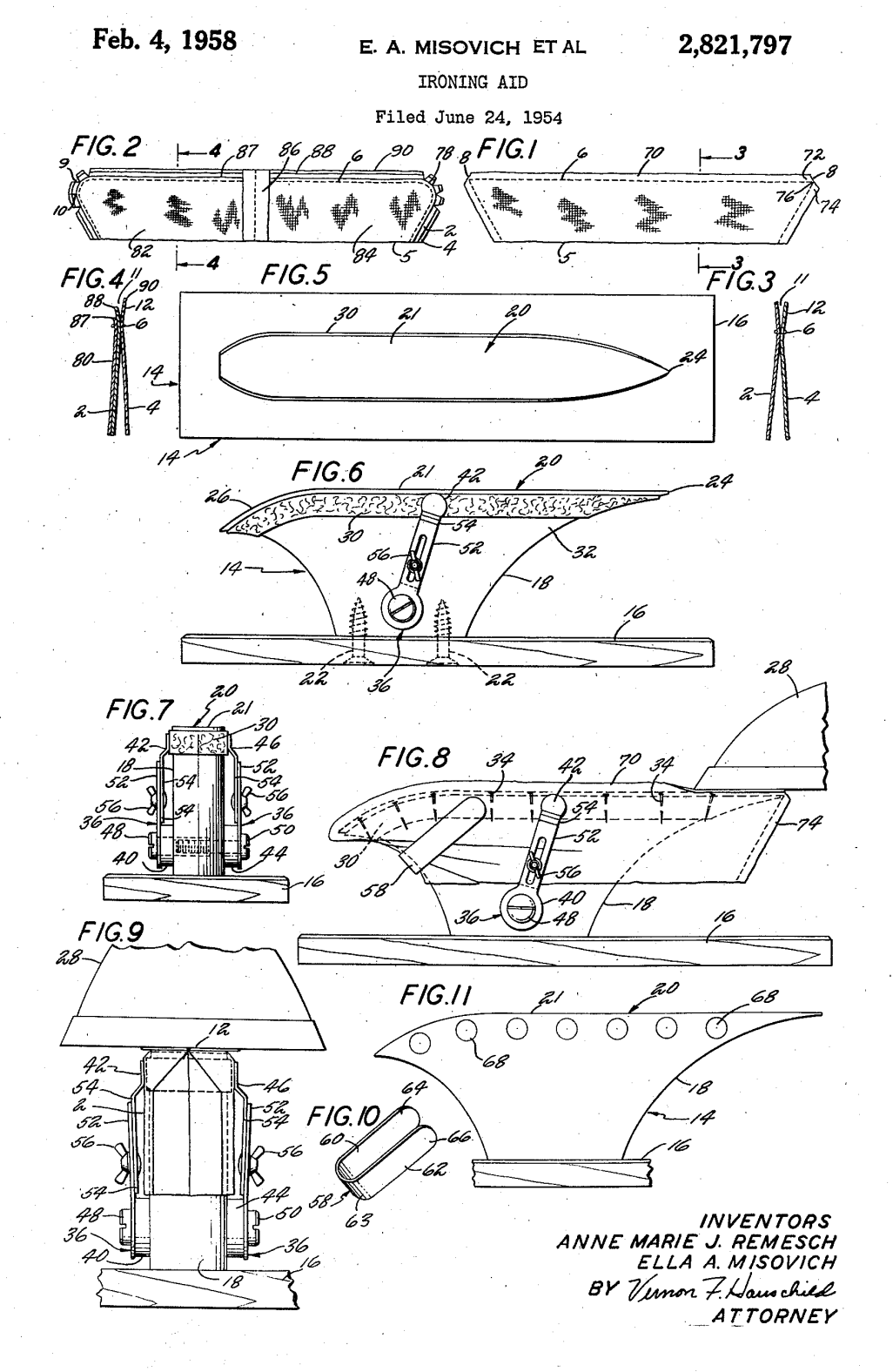 US2821797 patent drawing