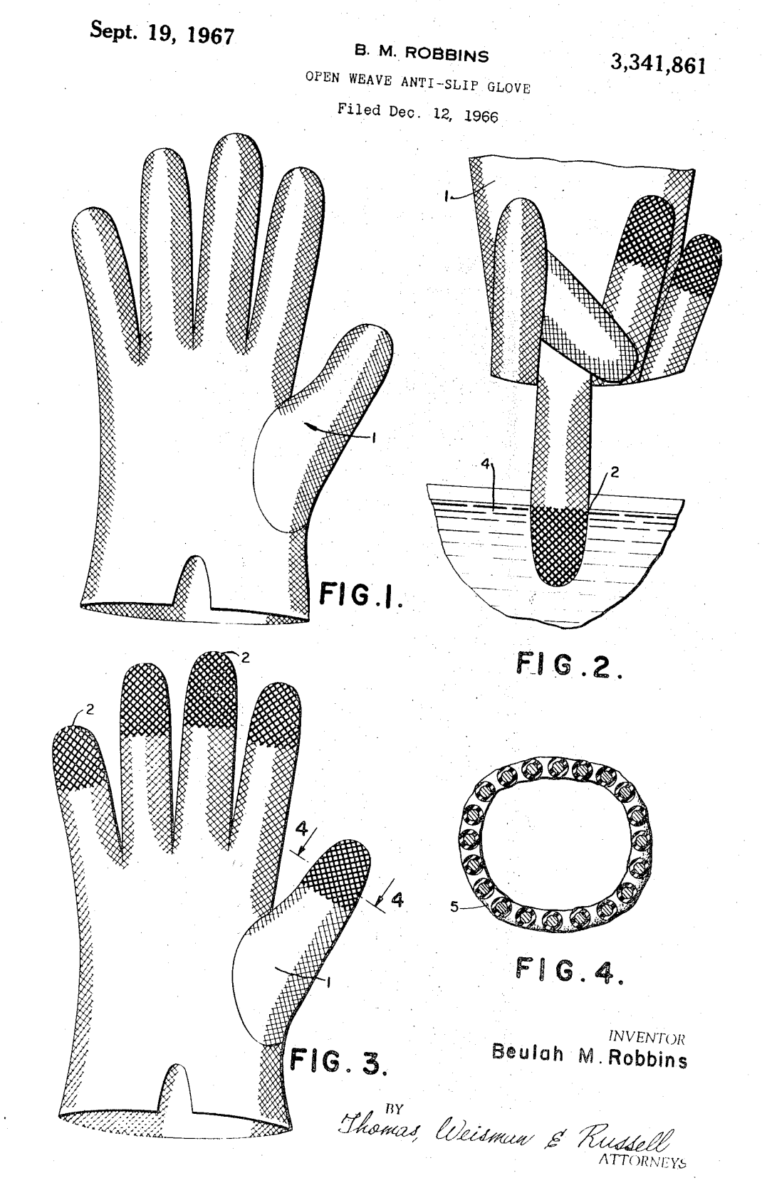 US3341861 patent drawing