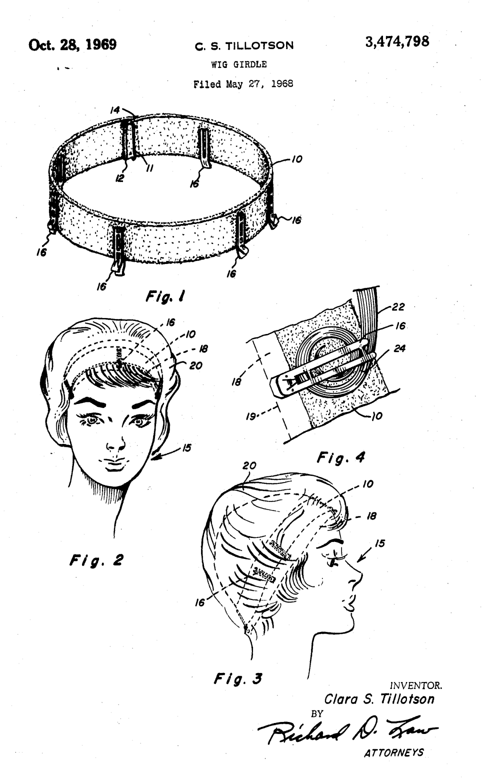 US3474798 patent drawing