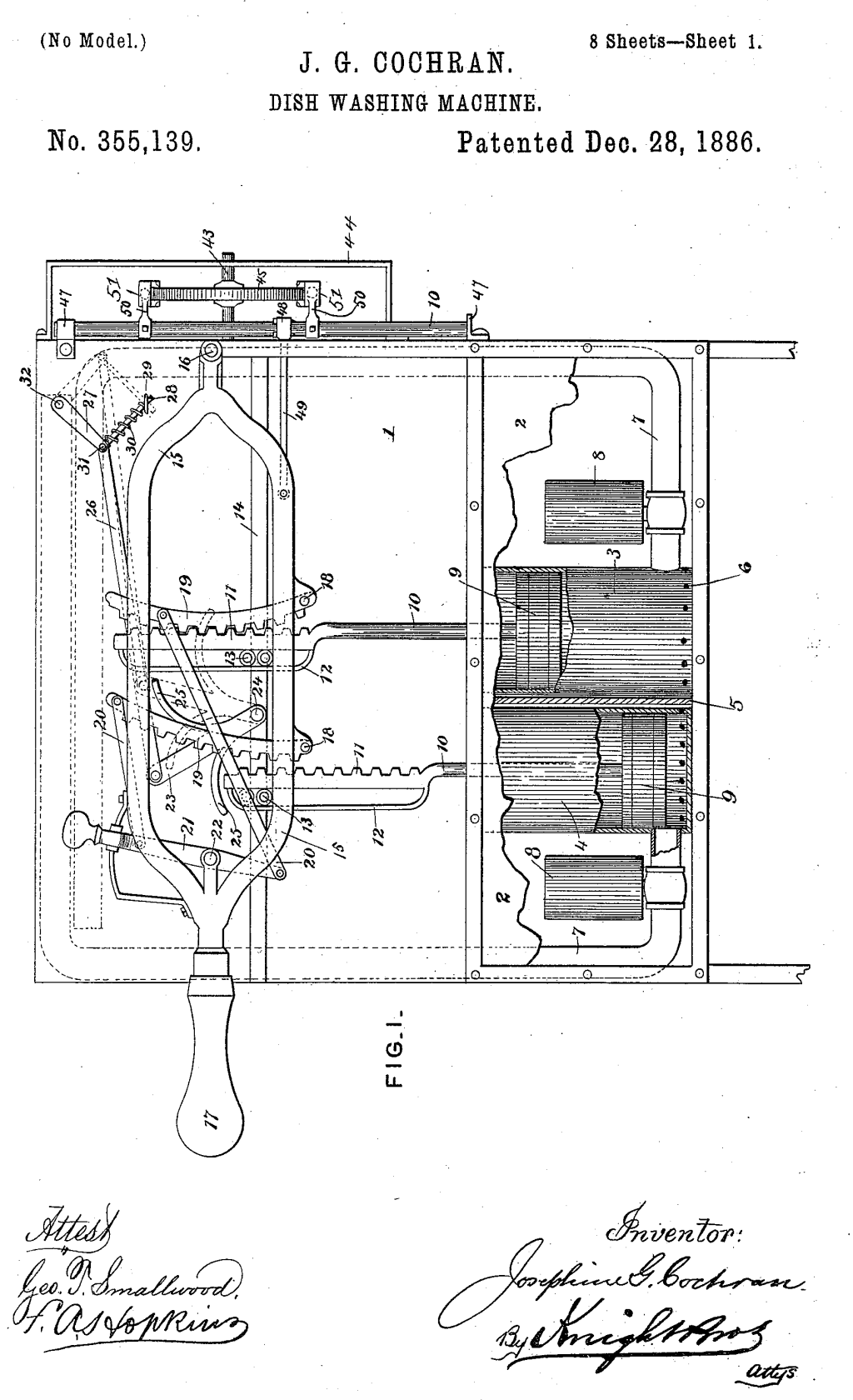 US355139 patent drawing