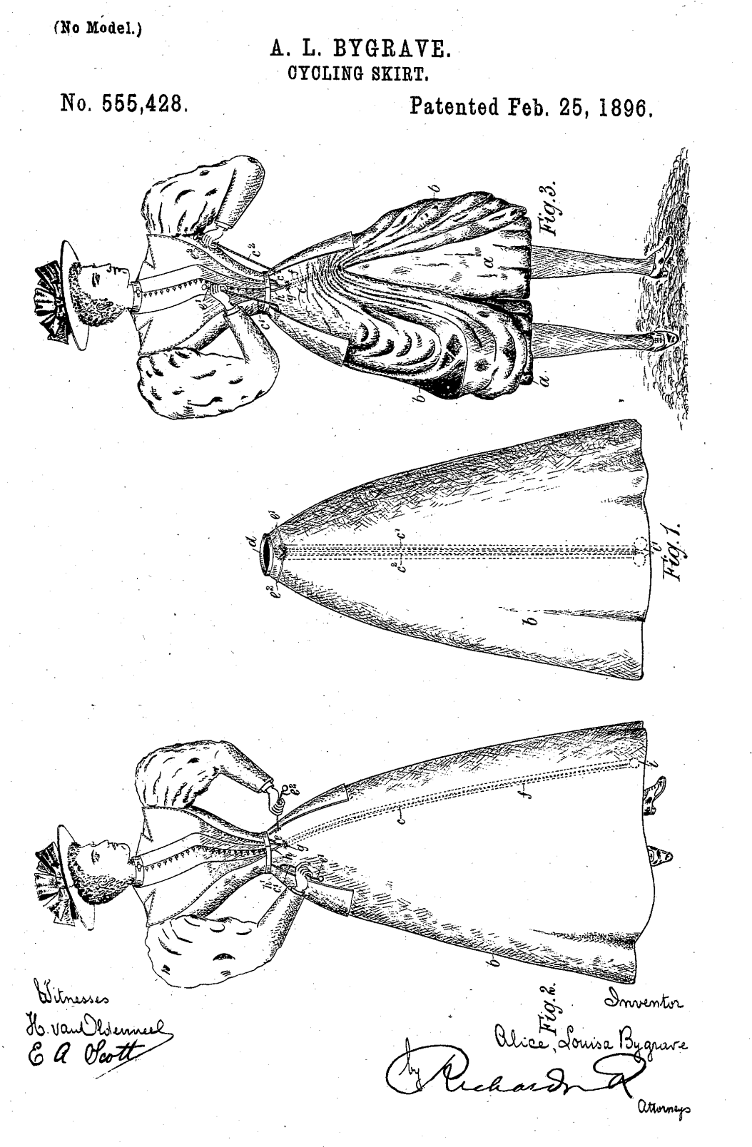 US555428 patent drawing