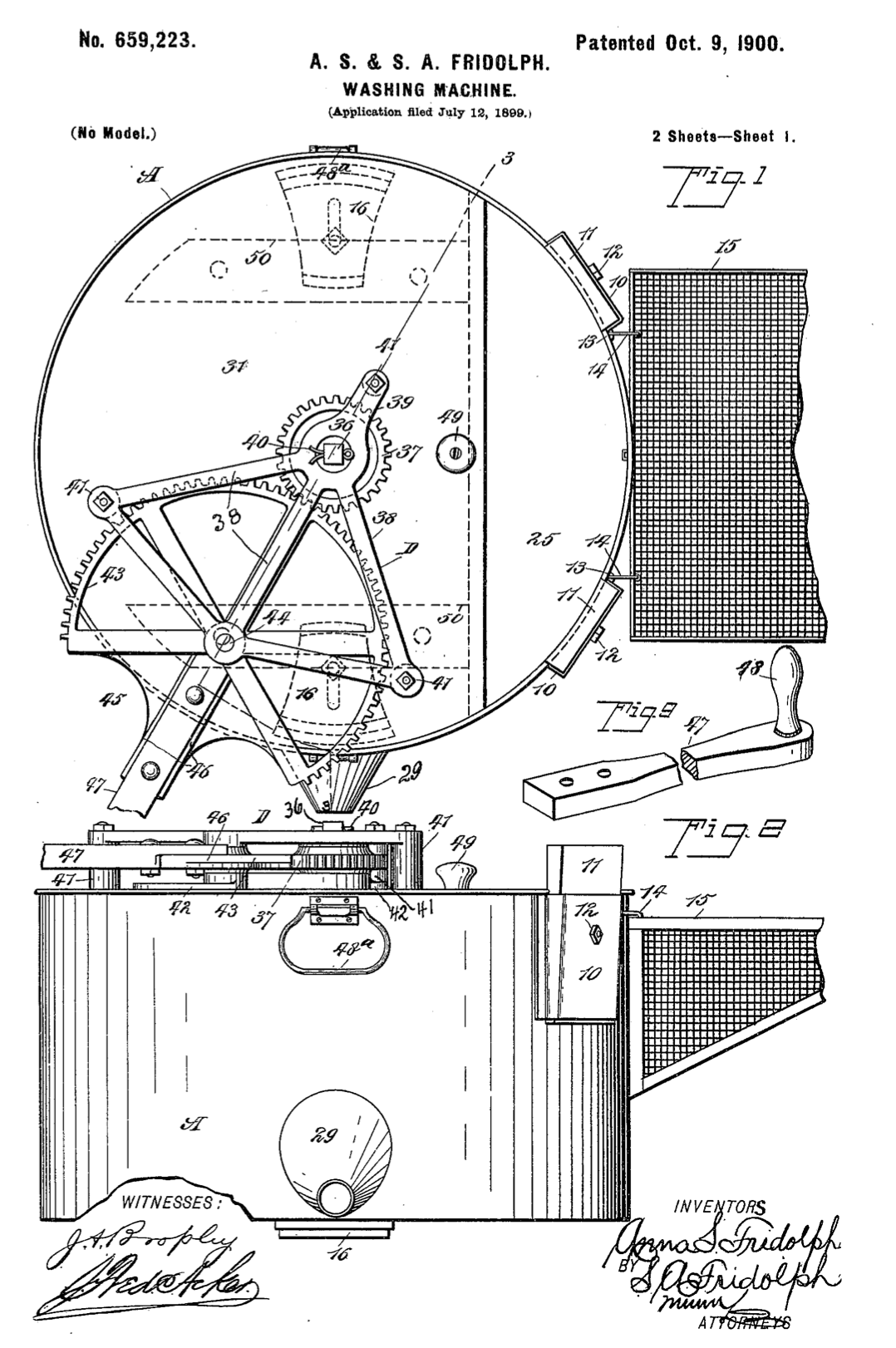 US659223 patent drawing