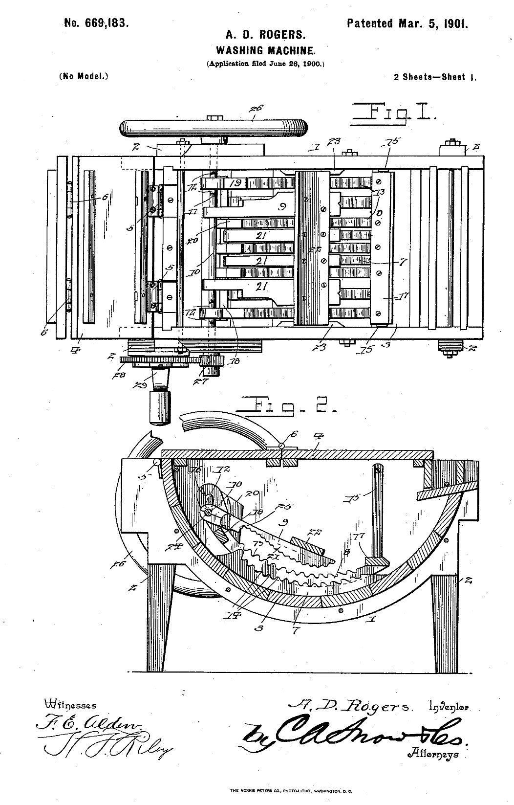 US669183 patent drawing