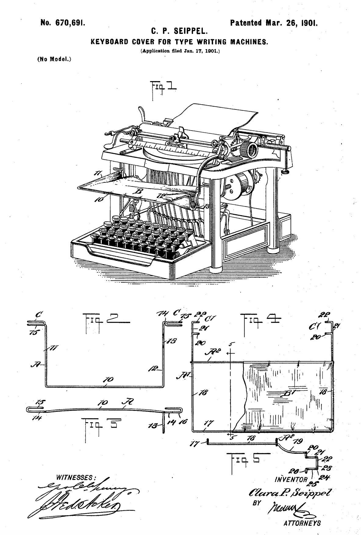 US670691 patent drawing