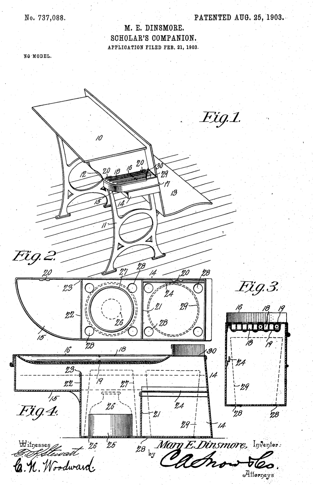 US737088 patent drawing