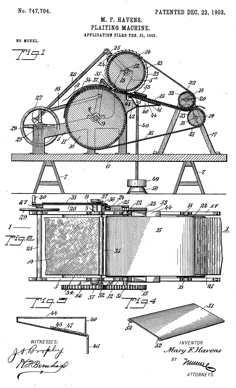 US747704 patent drawing