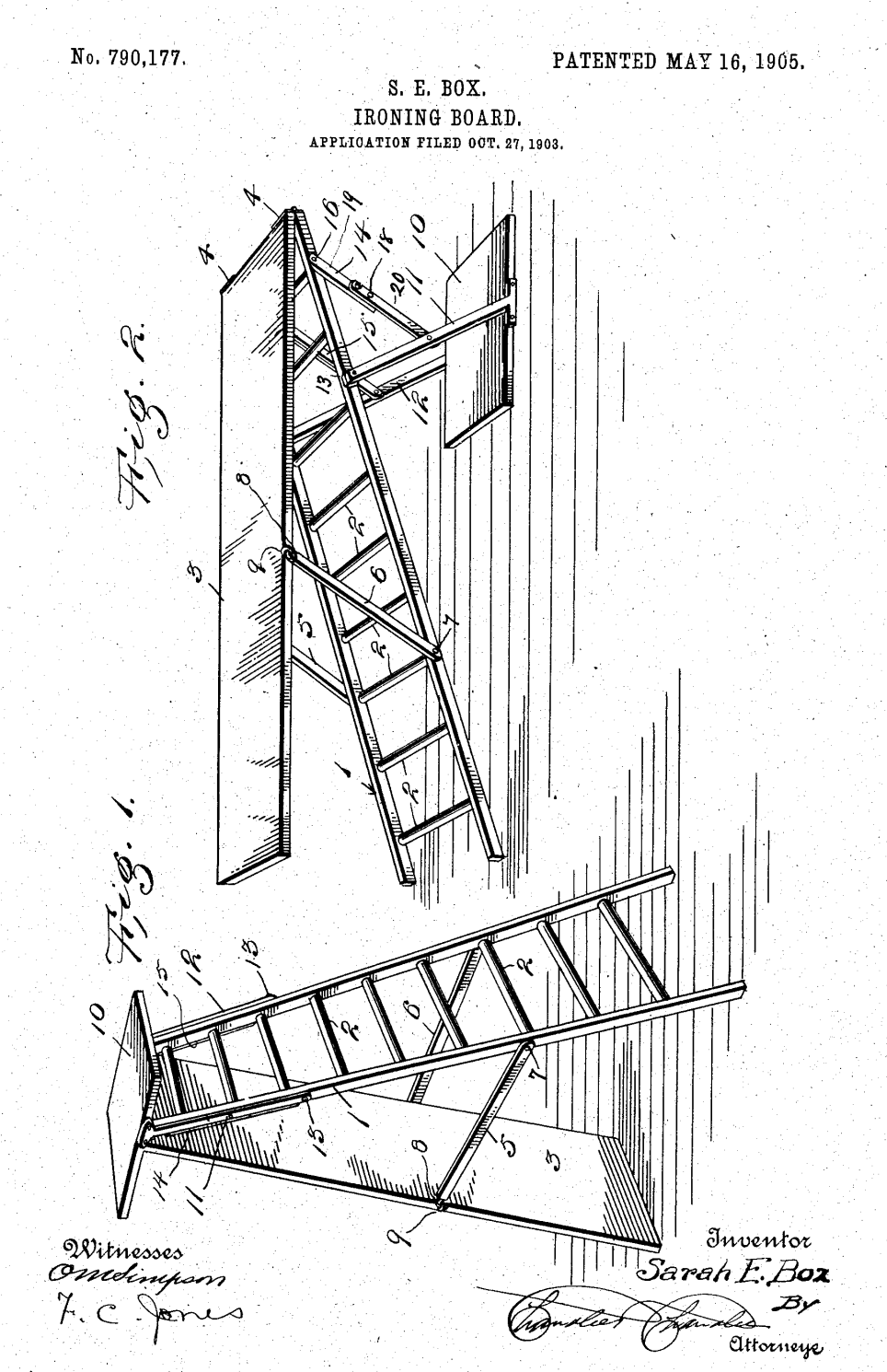 US790177 patent drawing