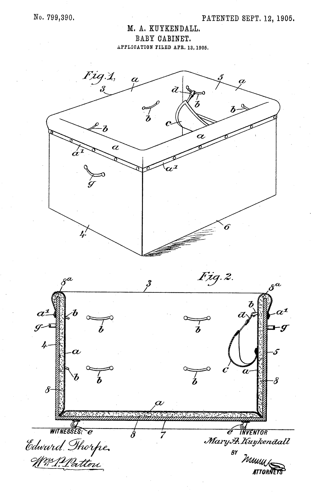 US799390 patent drawing